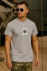 Army T Shirt German Bundeswehr Eagle Printed Combat Tactical Cotton Short Sleeve