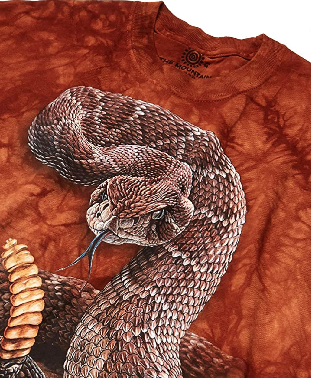 Rattlesnake Snake Charmer Diamondback Reptile Venom The Mountain T-Shirt S-5X gallery