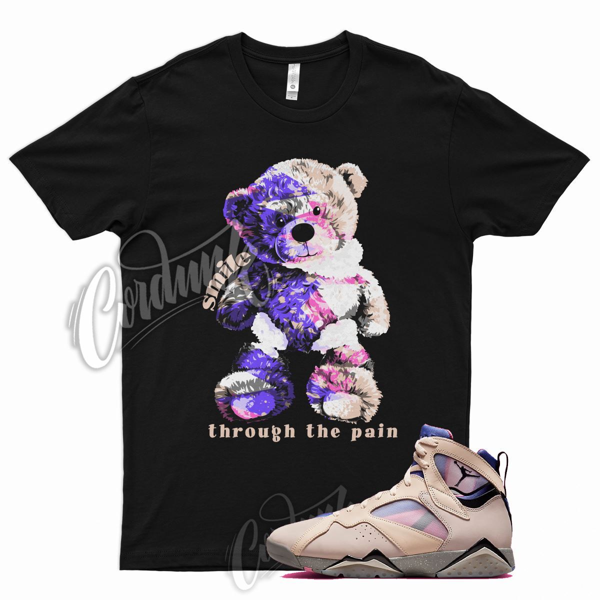 SMILE T Shirt for J6 7 Sapphire Shimmer 4 Particle Beige Crimson Concord 1 9 gallery