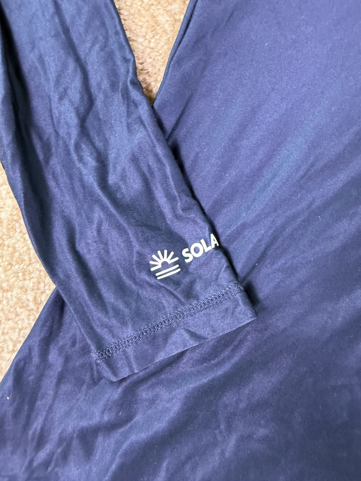 Habit Crooked Elm Graphic Tee Sun Fishing Shirt Men S BLUE Long Sleeve NWT E938 gallery