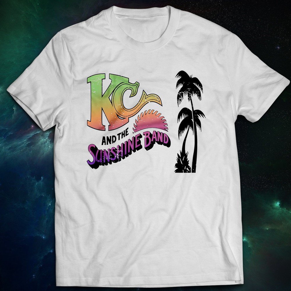 Funk legend T-Shirt Get Down Live! KC and the Sunshine Band Harry Wayne Casey