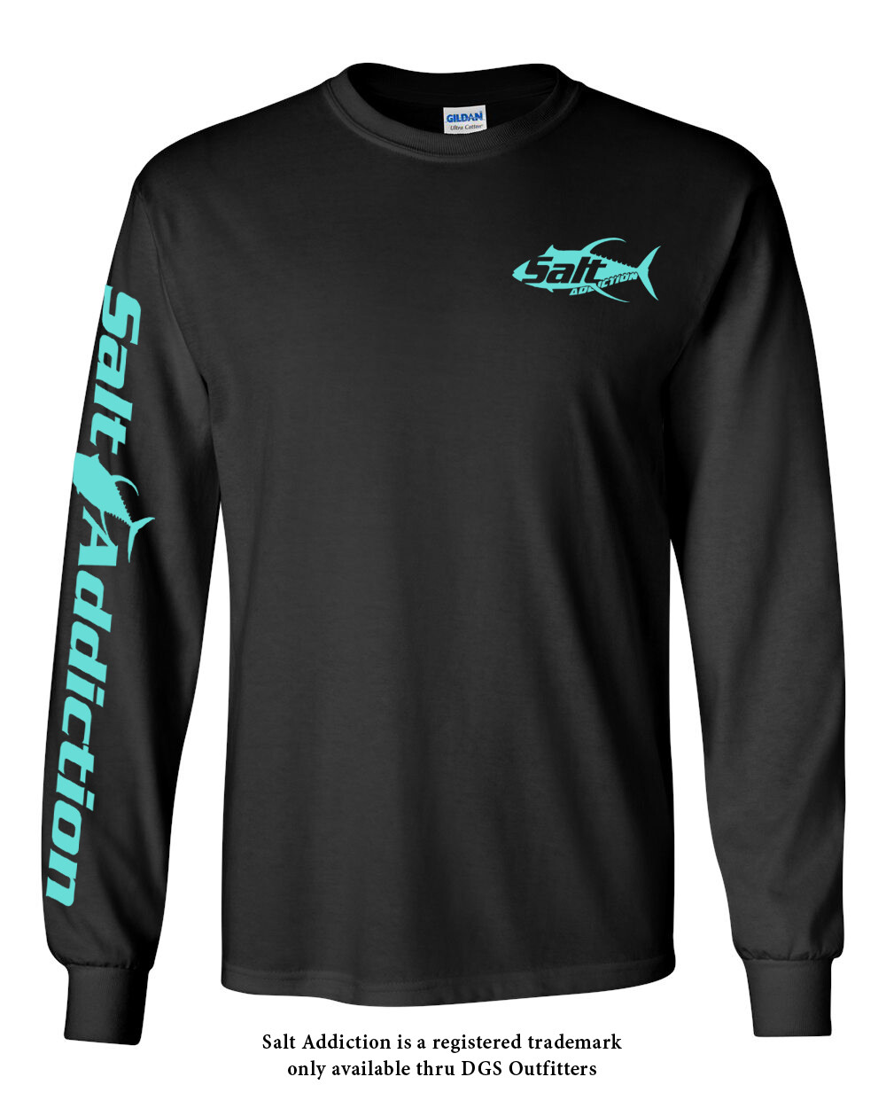 Salt Addiction t shirt Tuna long sleeve fishing apparel saltwater offshore gallery
