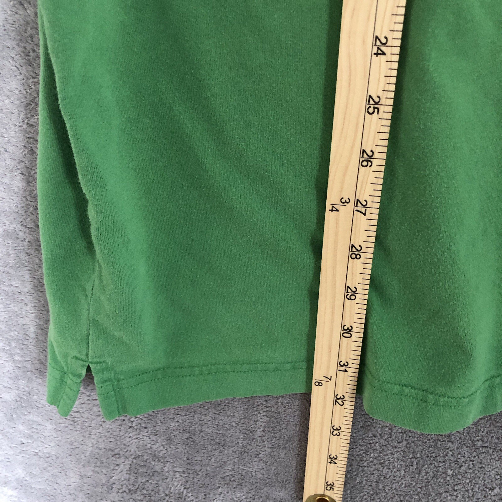 Duluth Trading Co Longtail T Tee Shirt Green Relaxed Short Sleeve Large Mens gallery
