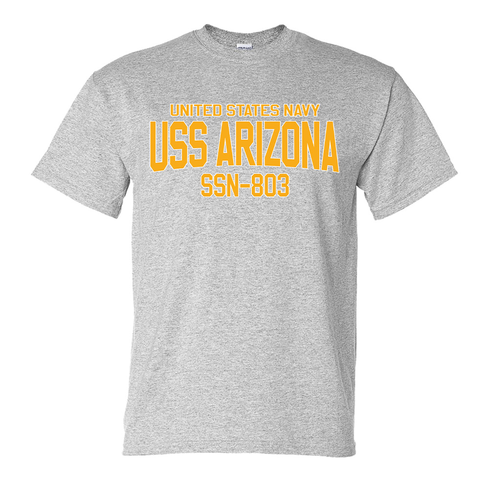 USS Arizona SSN-803 T-Shirt US Navy Officially Licensed gallery