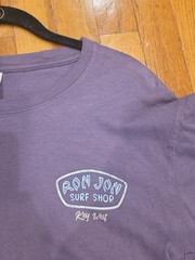 Ron Jon Surf Shop Key West Rooster Graphic T Shirt Purple Large Garment L