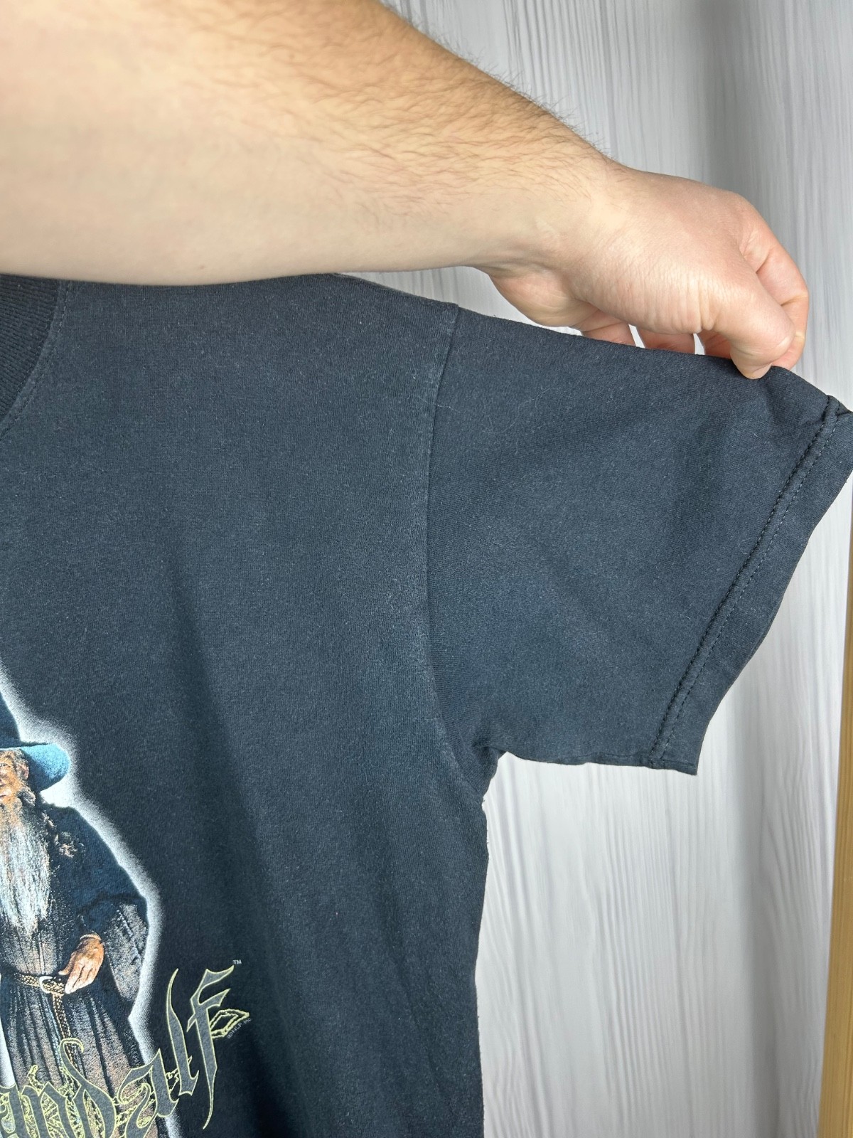Vintage The Lord Of The Rings Gandalf Wizard T-shirt Size M gallery
