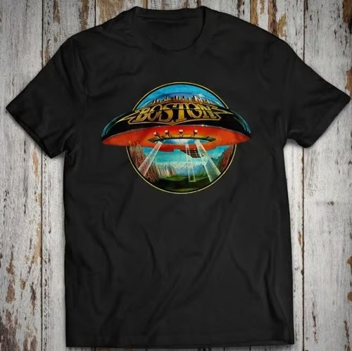 Boston Band Don’t Look Back Unisex Cotton T-Shirt