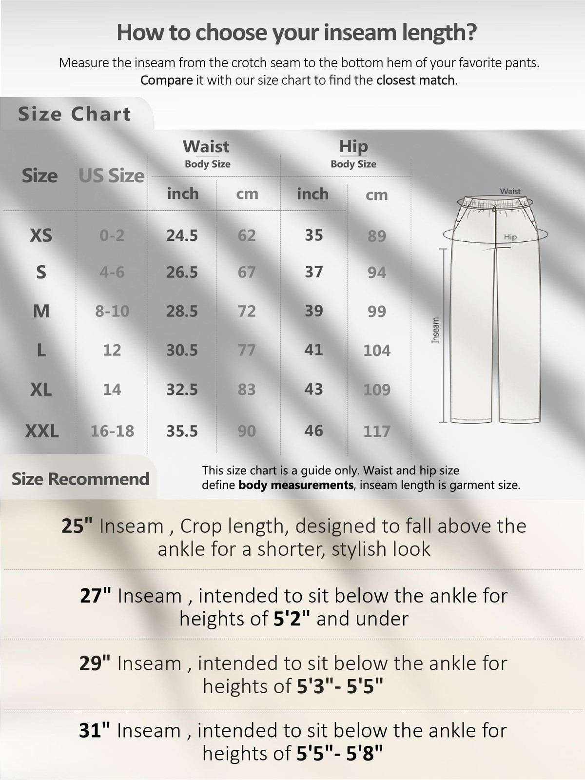 Women's Modal Soft Wide Leg Cropped Pants with Pockets Adjustable Shockcord H... gallery