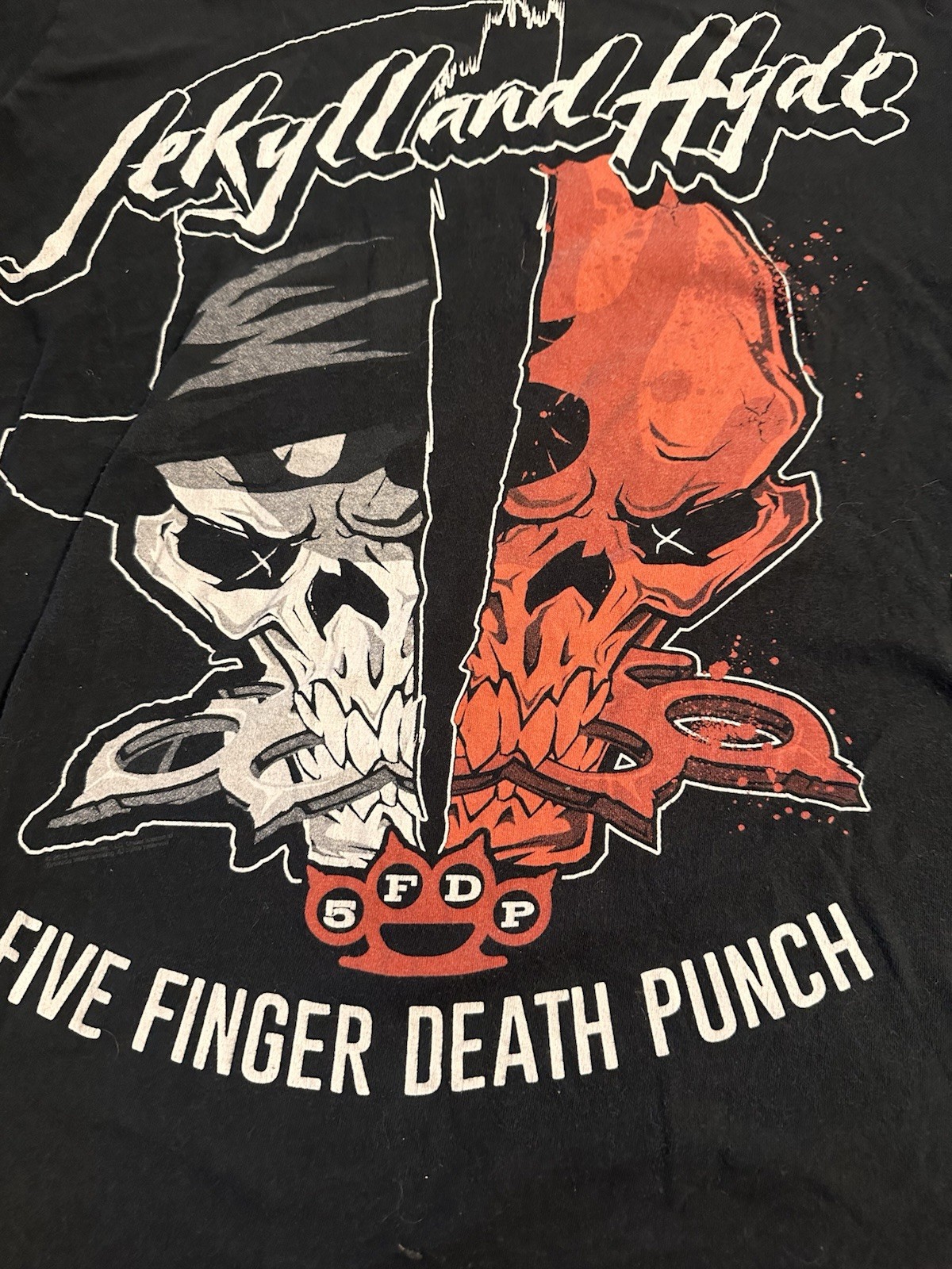 Five Finger Death Punch Jekyll And & Hyde T-Shirt Official Size M Black gallery