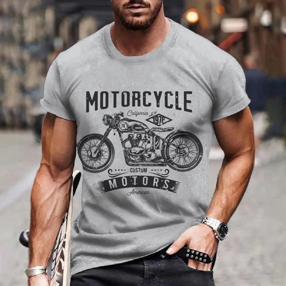 2025 Men's T-shirts 3d Retro Printed Short Sleeve Tops Vintage Oil T Shirt gallery