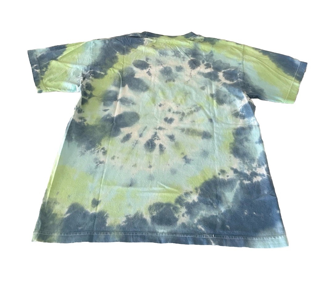 Green Blue TIE DYE T-Shirt M gallery
