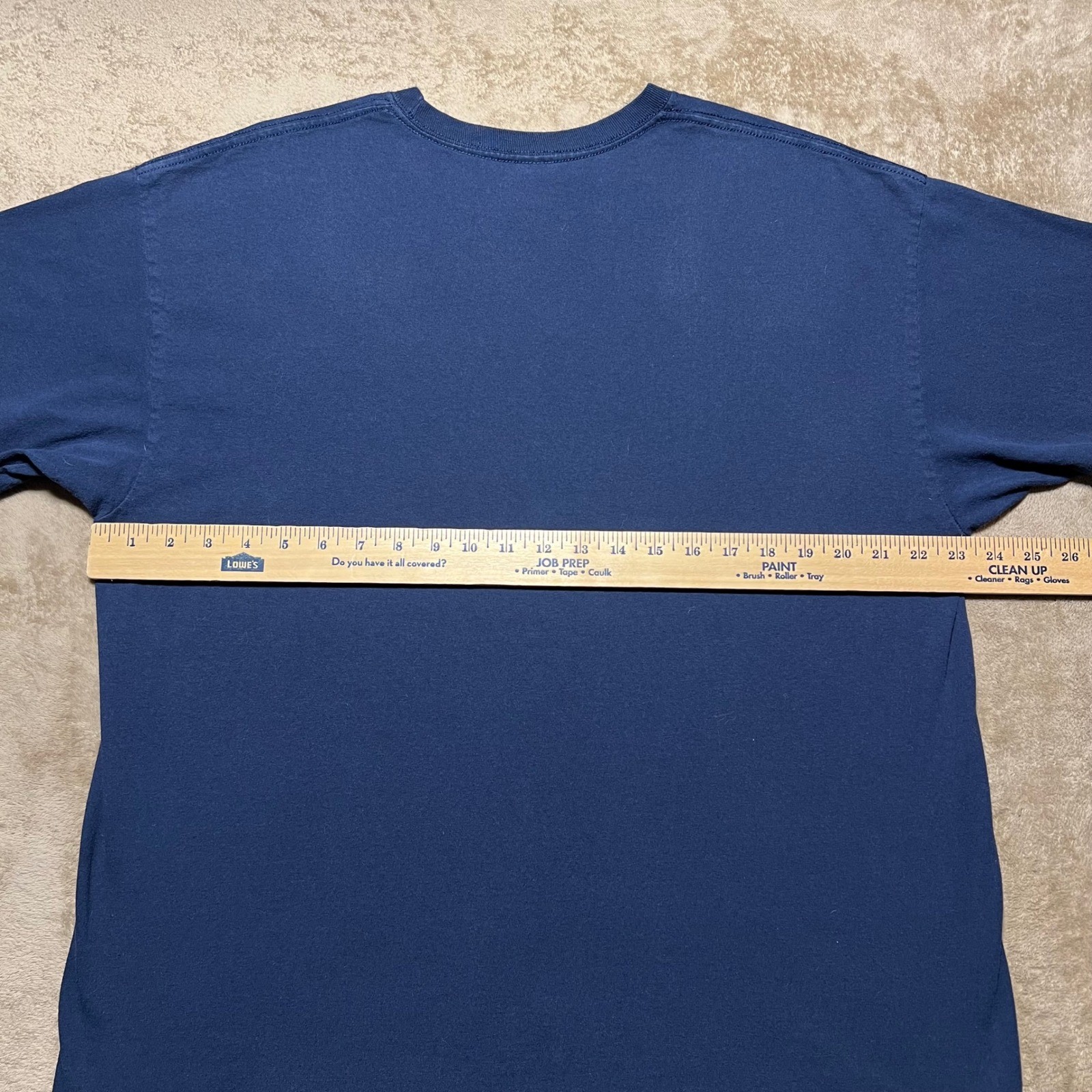 Vintage Earth Day Elephant Graphic T Shirt Mens XL Navy Blue Cotton Nature Tee gallery