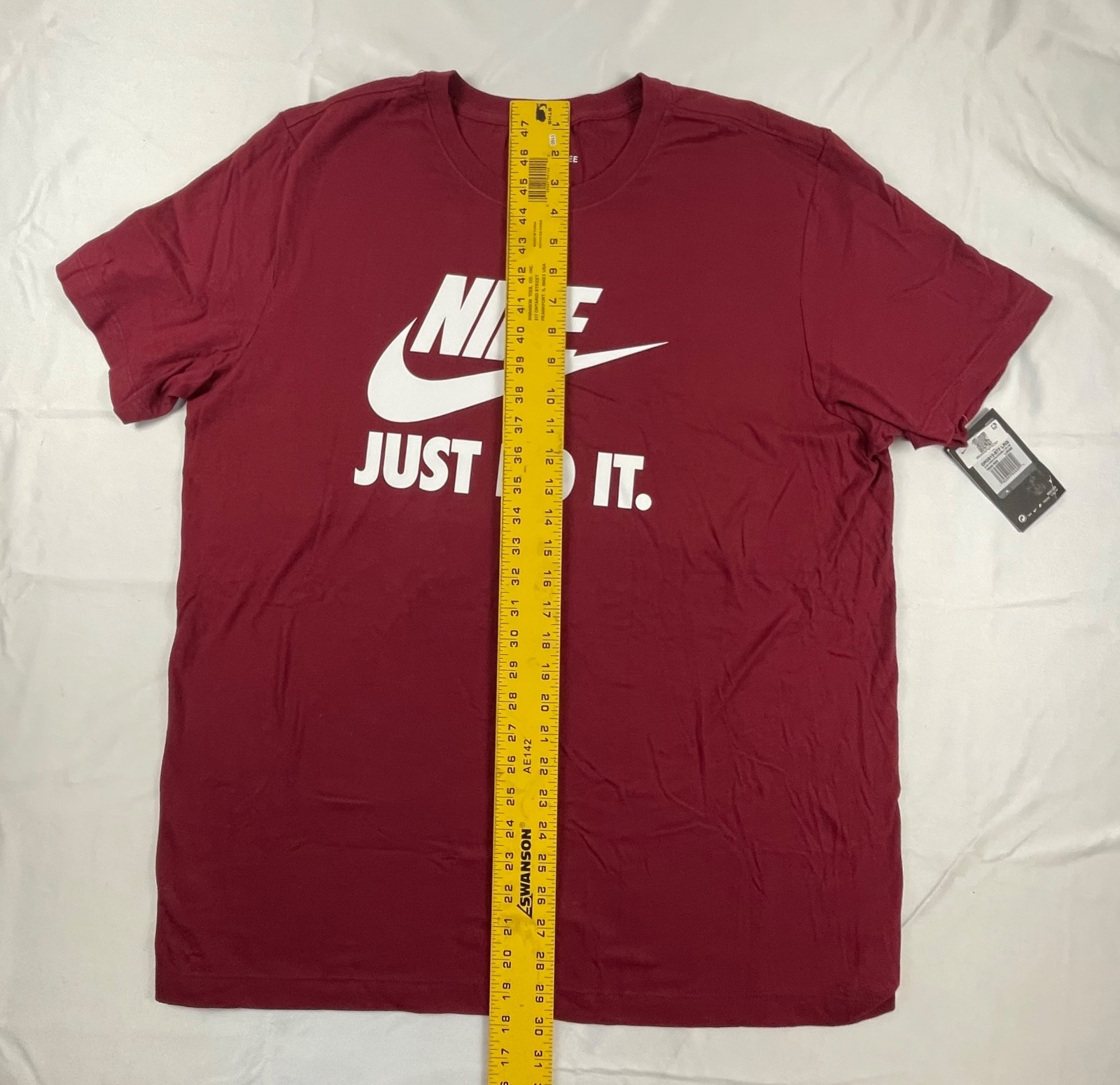 Nike Sportswear Men's Logo T-Shirt Crimson/White DR0812 677 X LARGE gallery