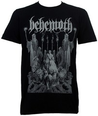 Authentic BEHEMOTH Corpse Candle Black Metal T-Shirt S M L XL XXL NEW