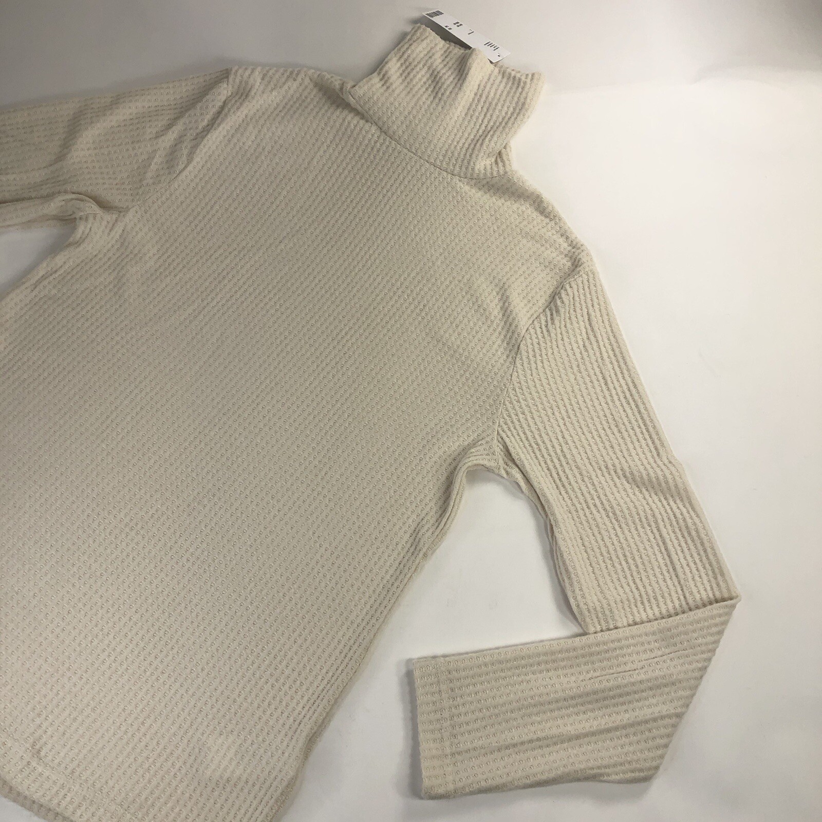 Joseph Waffle Turtleneck S-XL Mens Ivory Black Long Sleeve Standard Cloth New gallery