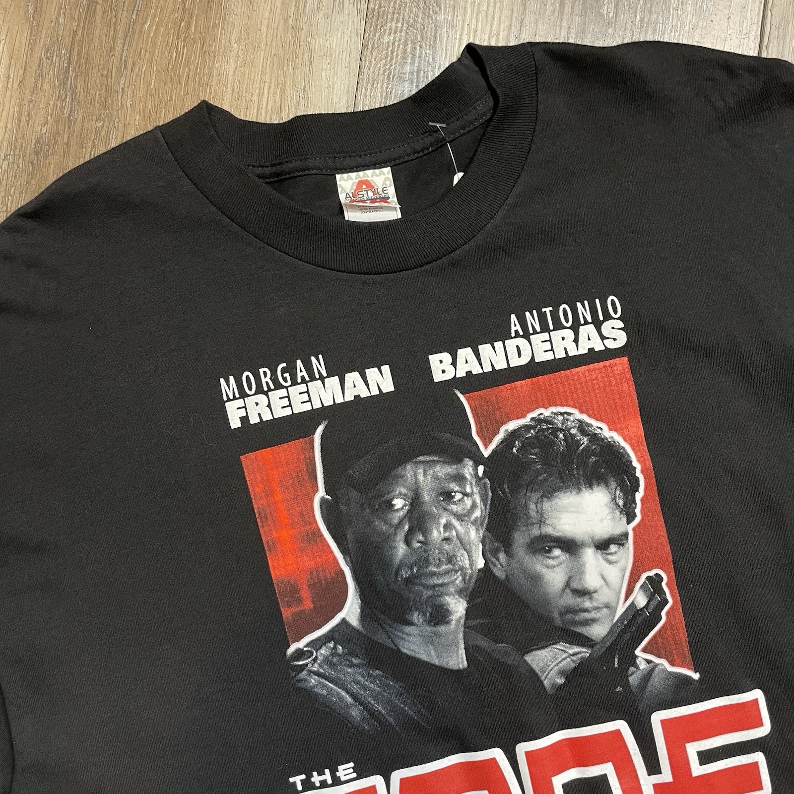 2009 The Code Vintage Movie Promo Tee Shirt Mens XL Y2K 2000s Morgan Freeman gallery