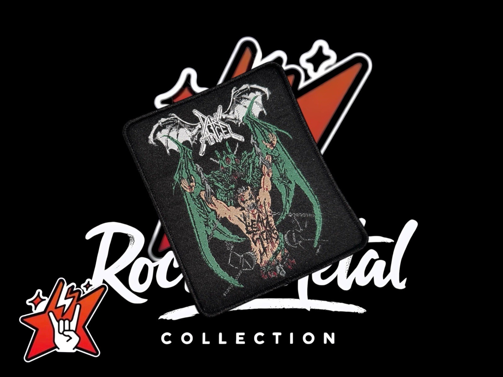 Dark Angel Official Exclusive Woven Patch Slayer Testament Vio-lence Exodus gallery