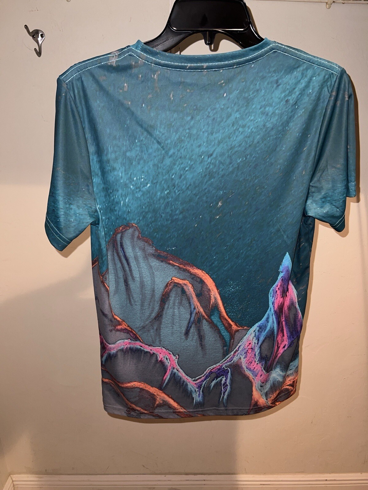 UPF 50+ Sun Shirt Stephen McIntyre Mens S Color Art Dry Wick Swim Sport fishing gallery