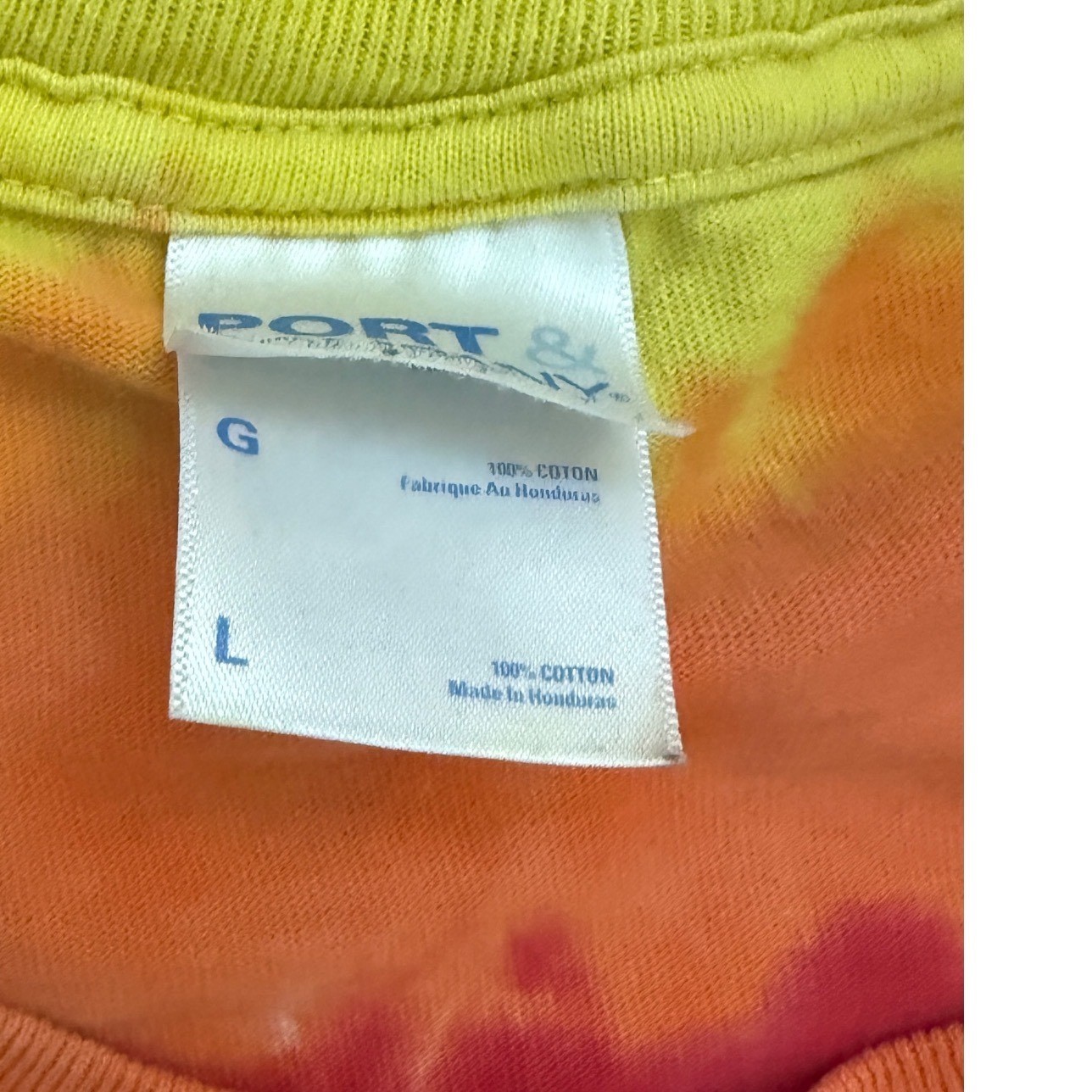 PORT & COMPANY Mens San Francisco Giants Tie Dye MLB Baseball Festival Tee L gallery