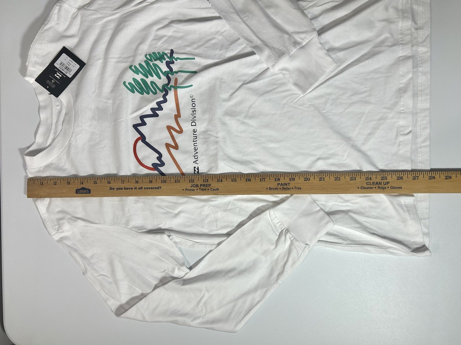 NWT S Billabong Adventure Division Scribble Forest Outdoor Long Sleeve Shirt gallery