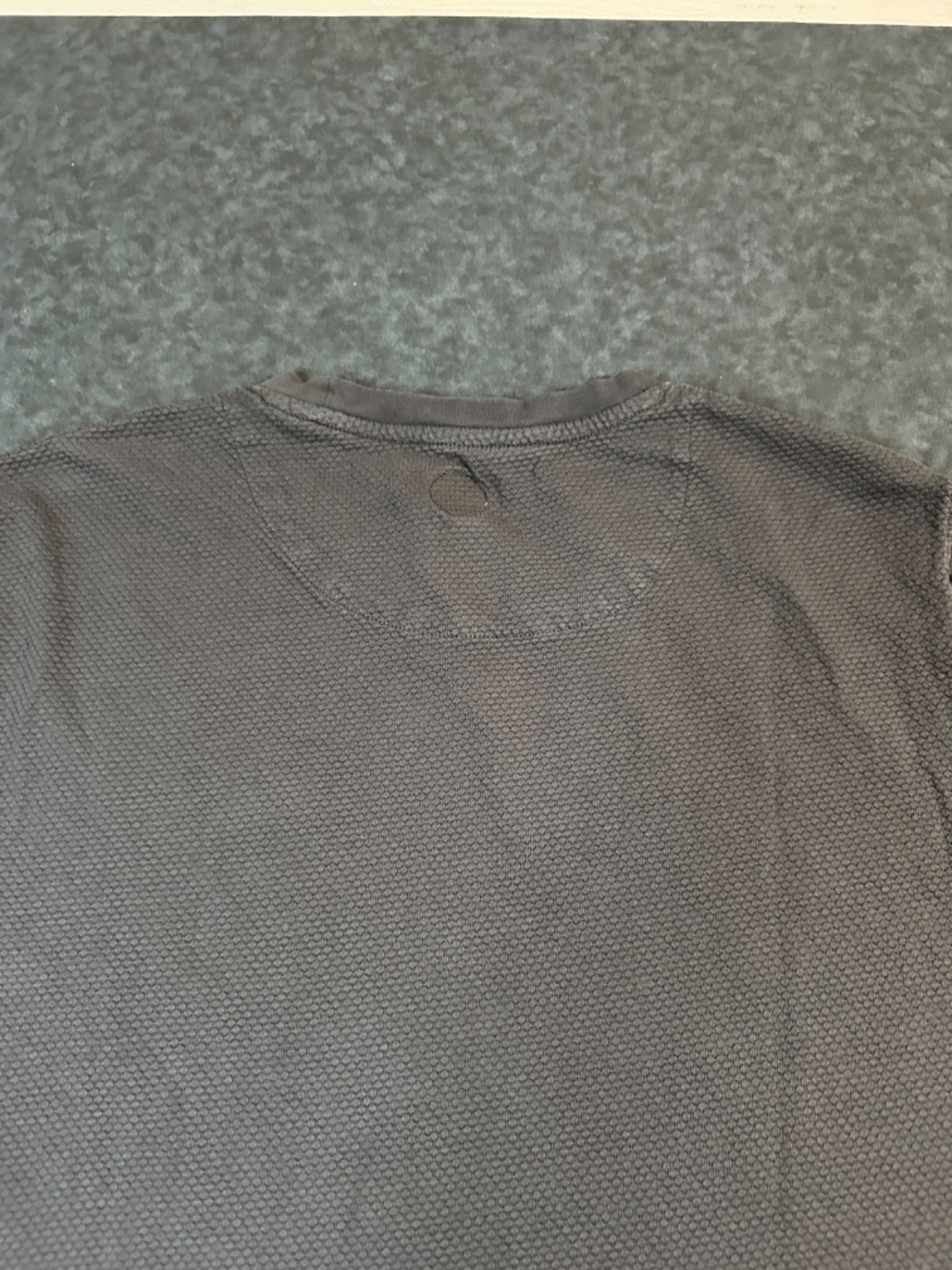 Common People Grey Textured Pocket T Shirt Size XL gallery