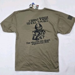 Rothco Roughnecks Afghanistan 2018 B Co 3rd Bn T-Shirt US Military Large Brown