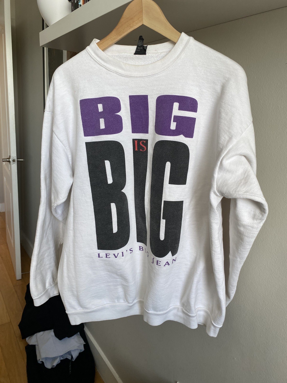 90's Vintage LEVI's Sweat Shirt Rare gallery
