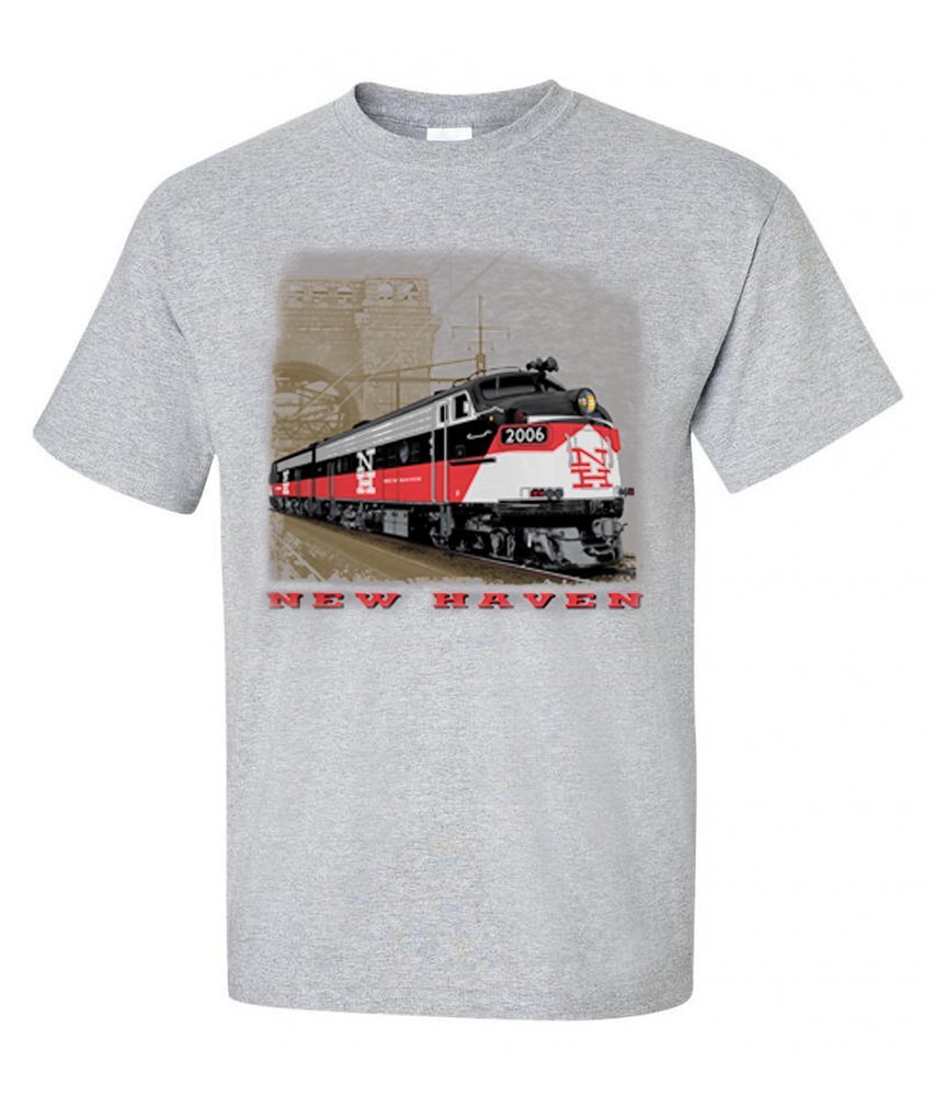 New Haven FL9 train Authentic Railroad T-Shirt Tee Shirt [80] gallery
