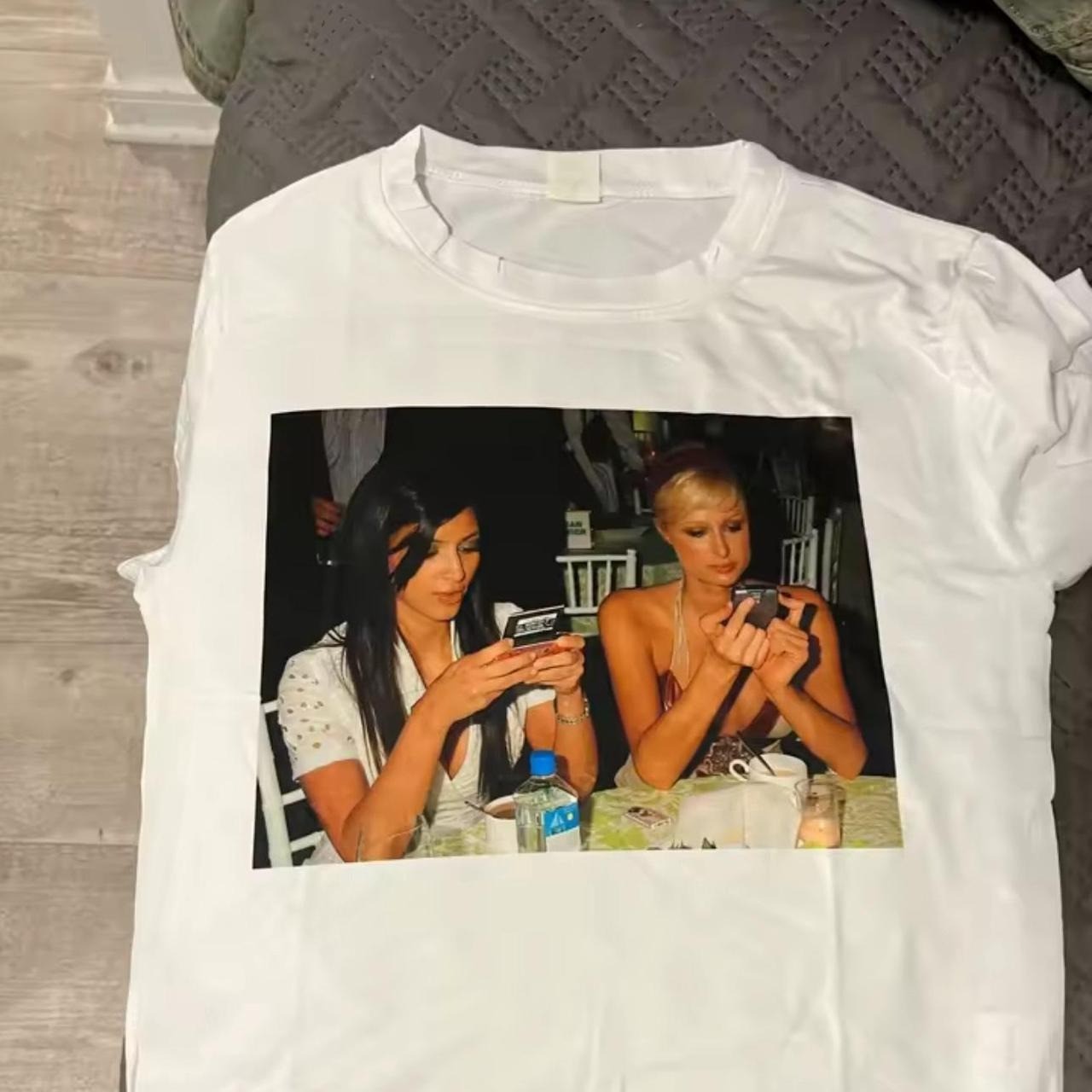 paris hilton and kim Unisex Tee - Baby Tee gallery