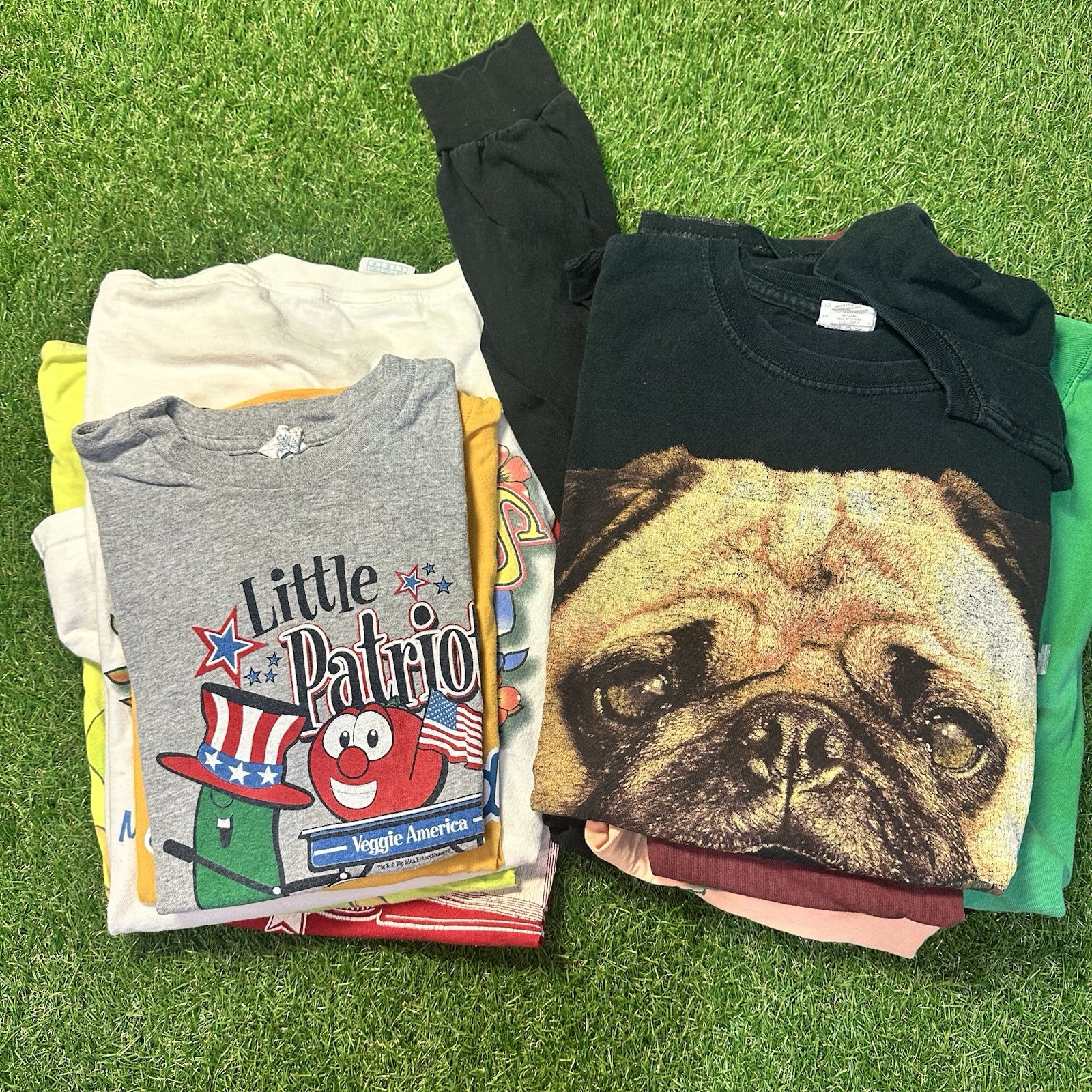 Lot of 20 Modern Graphic T Shirts Mixed Size Wholesale Bulk Reseller Y2K A24 gallery