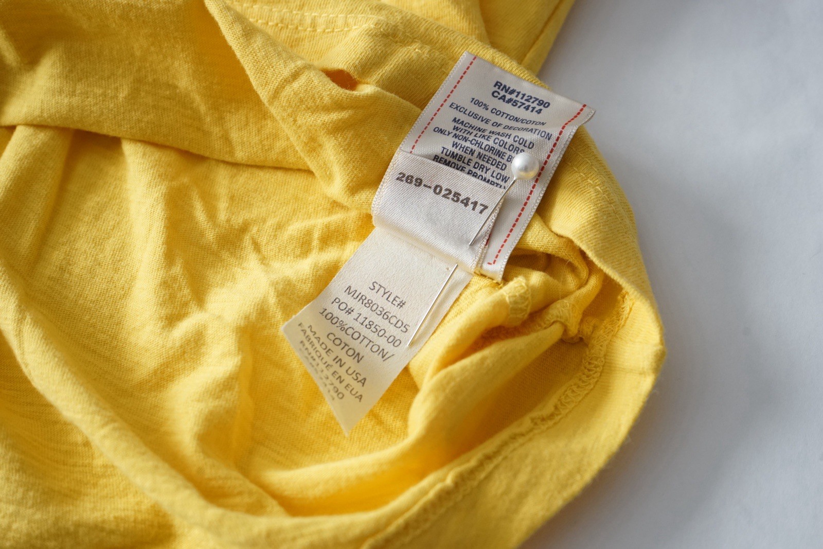 True Religion Yellow Hawaii Graphic Logo Crewneck Tee Men's XXXL gallery