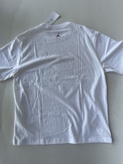 NWT Nike Air Jordan Sneaker Patch T-Shirt Men X-Large White Short Sleeve