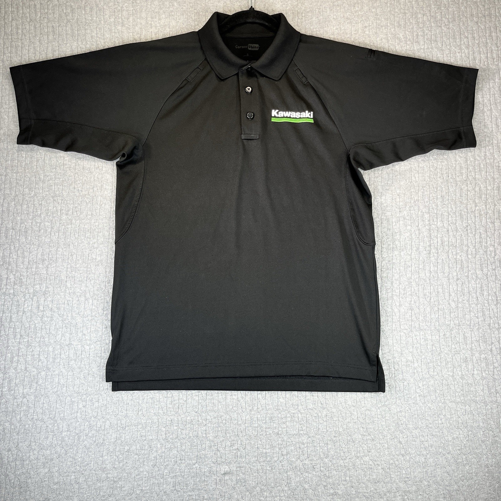 Kawasaki motorcycle polo shirt S 50th anniversary motocross dirt bikes, rare gallery