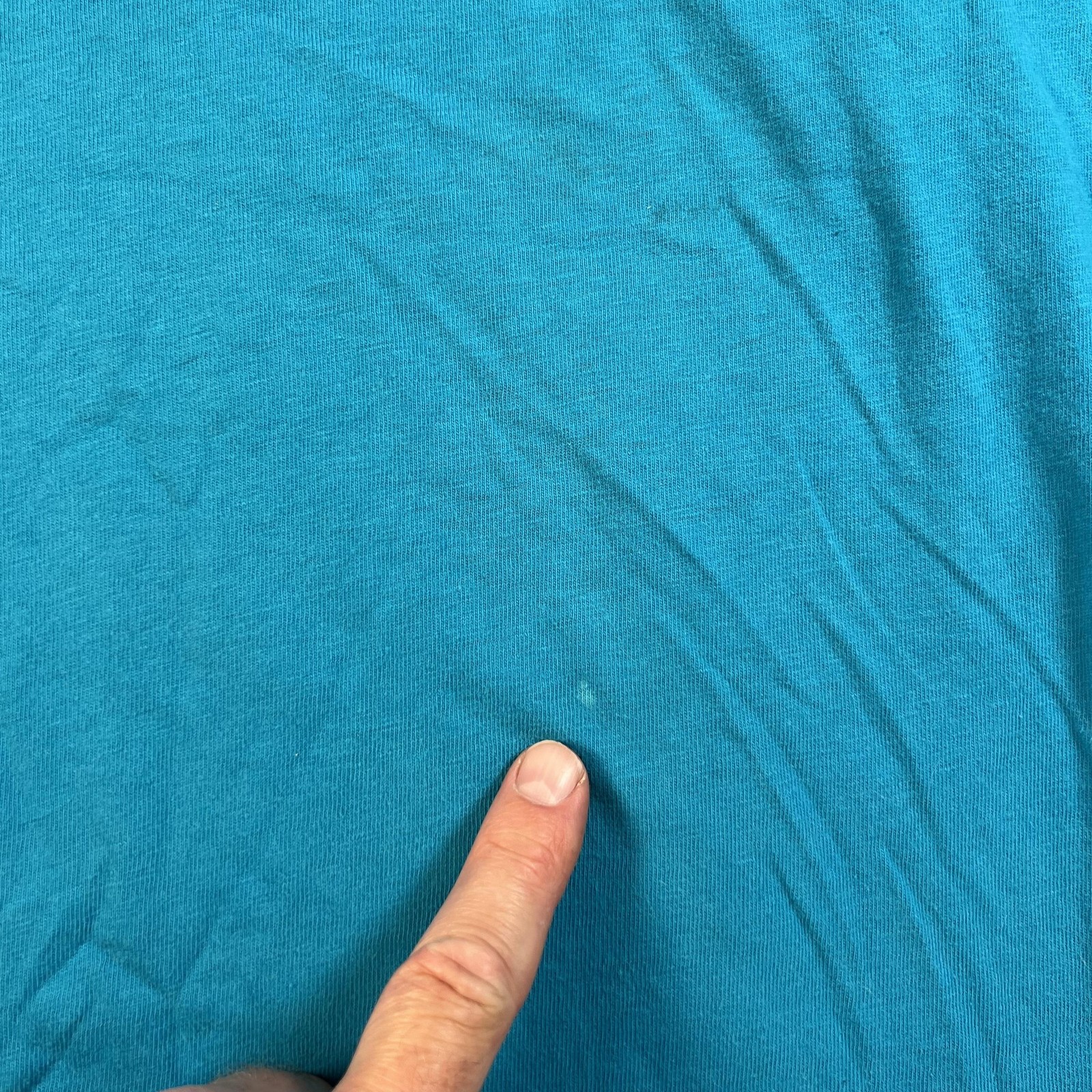 Vintage Hanes Shirt Mens XL Blue Tri Delt Theta Formal 87 Party Greek Tee USA gallery