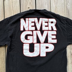 WWE Authentic John Cena Hustle Loyalty Respect Never Give Up Men Unisex XL