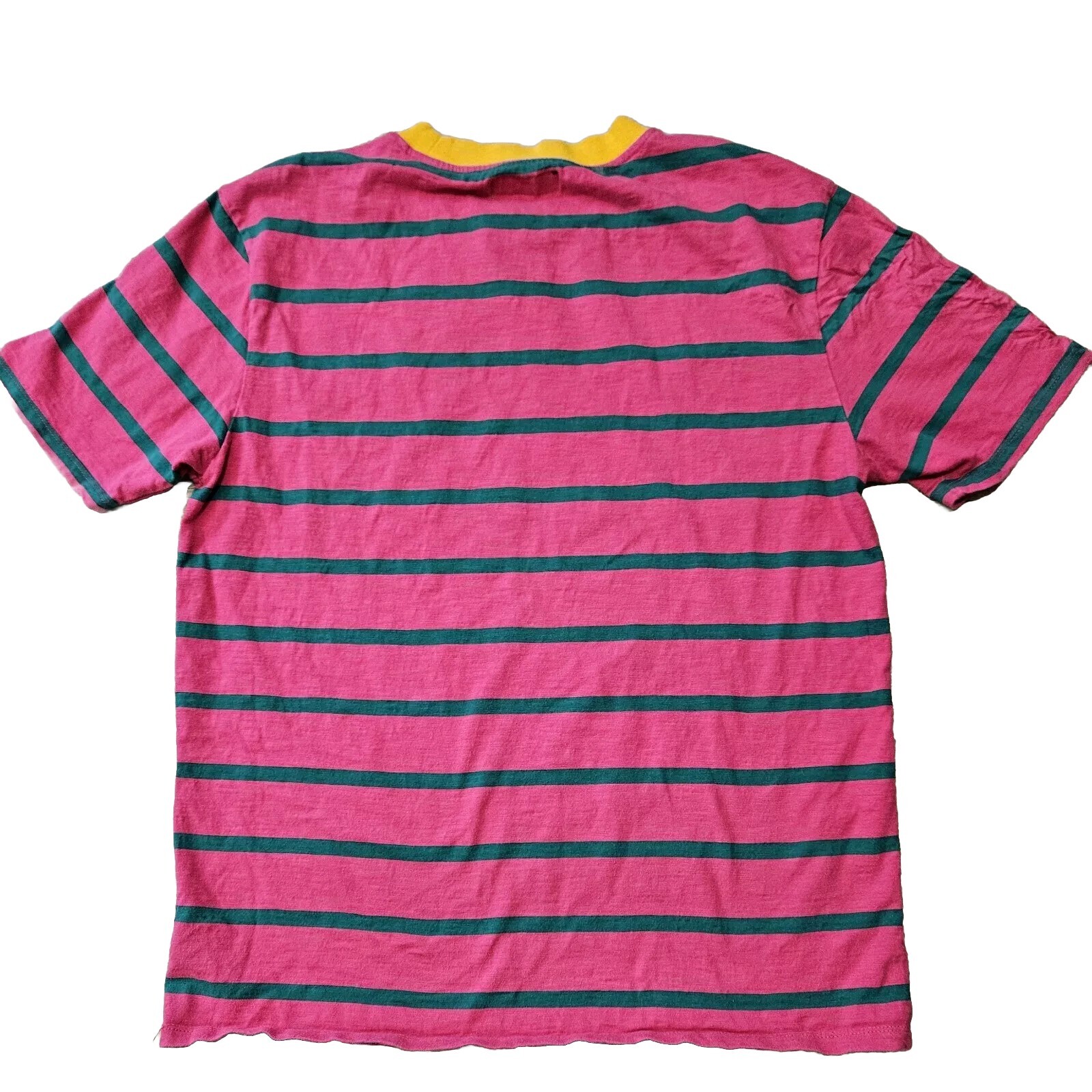 Guess X J. Balvin Vibras Tour Collection Neon Stripe Tshirt Retro Size Small gallery
