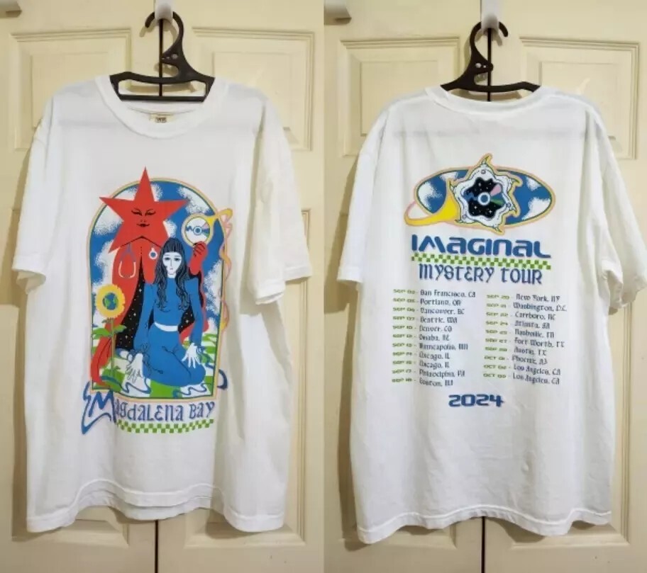 Magdalena Bay The Imaginal Mystery Tour White T Shirt Full Size S-5XL FH332 gallery