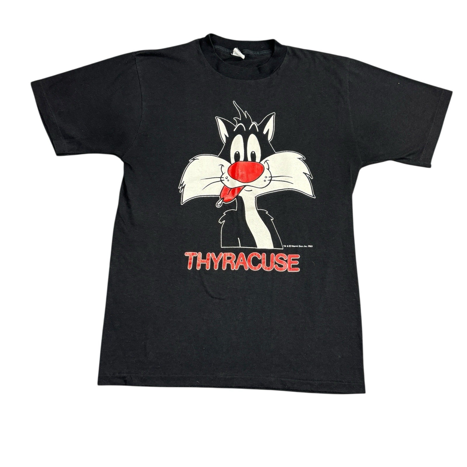 Vintage 80s Syracuse University Sylvester Cat T-Shirt Men’s Large Looney Tunes gallery