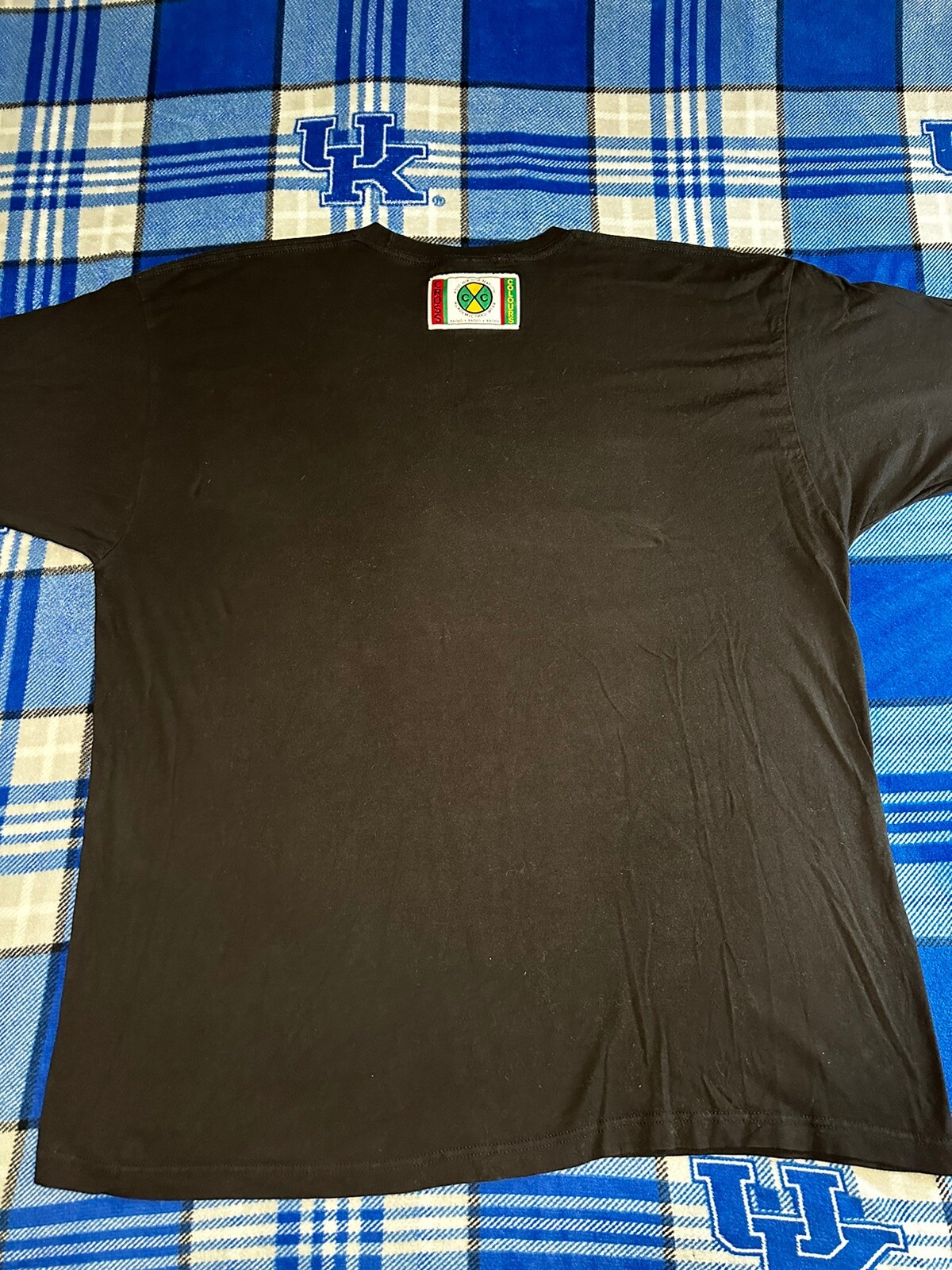 VtG 90s Cross Colours PEACE Stop-D the Violence Hip Hop Nation Men's 2XL Rap Tee gallery