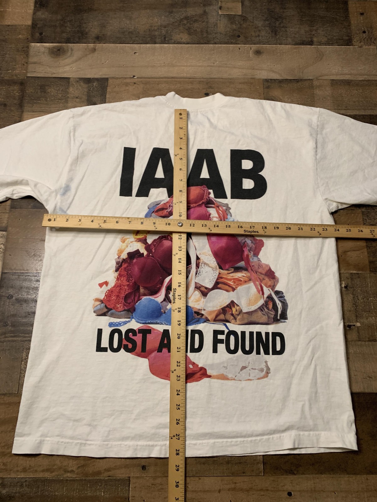 Drake Related Shirt Mens XL White IAAB Lost And Found Tour Tee It's All A Blur gallery