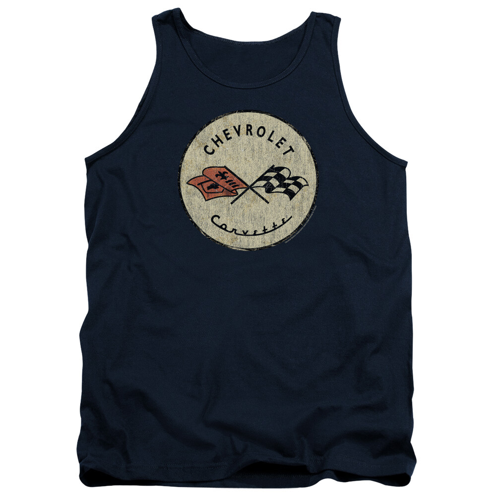 Chevrolet Corvette Old Vette Licensed Adult T-Shirt gallery