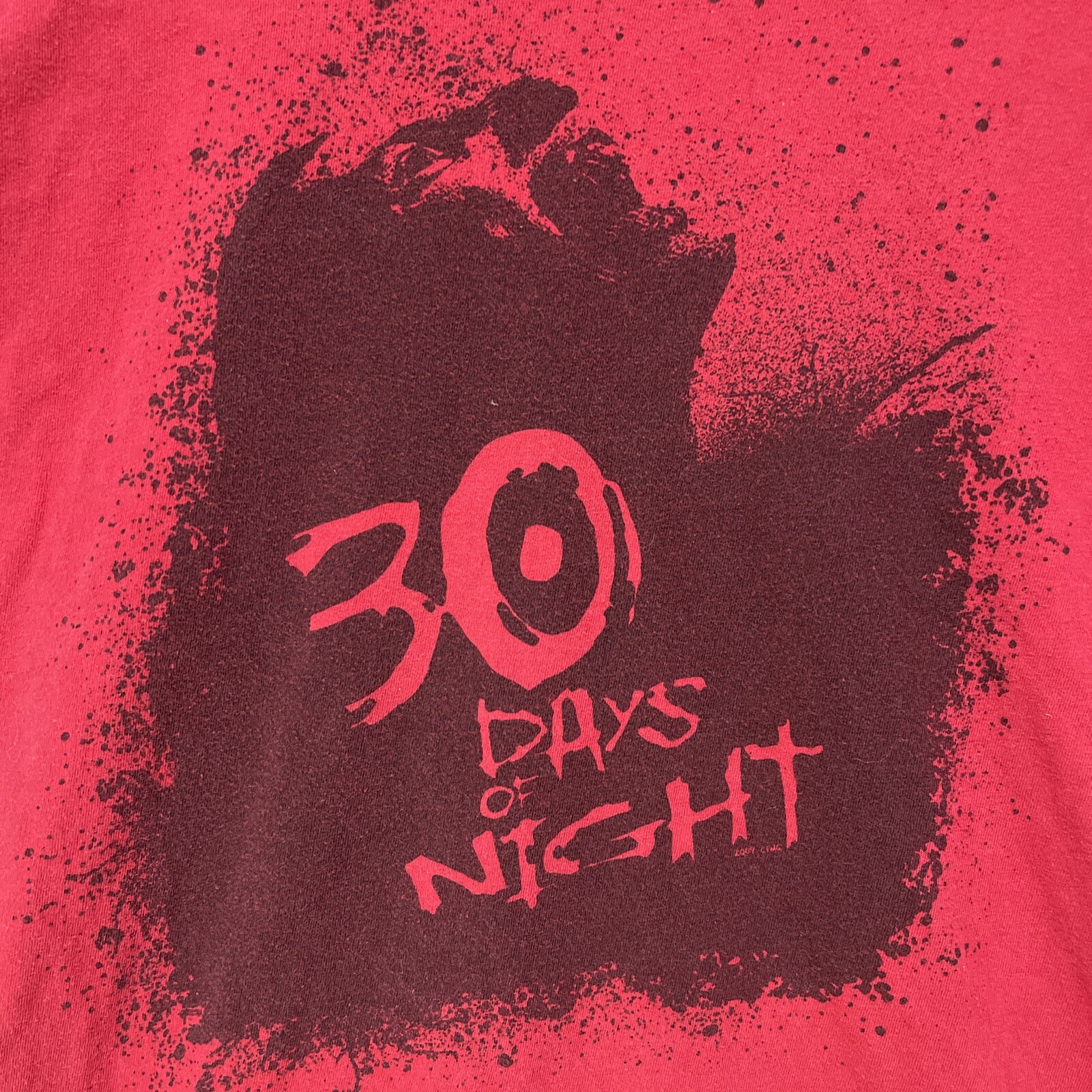 30 Days Of Night Shirt Mens Large Horror Movie Promo Tee Streetwear Adult 2007 gallery