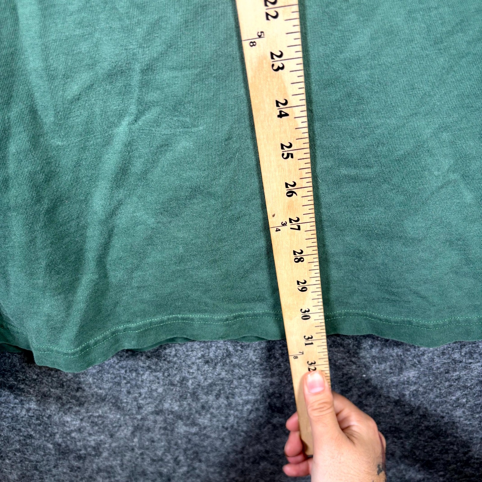 Duluth T-Shirt Men's XL Green Cotton Academia Front Pocket Summer Classic Casual gallery
