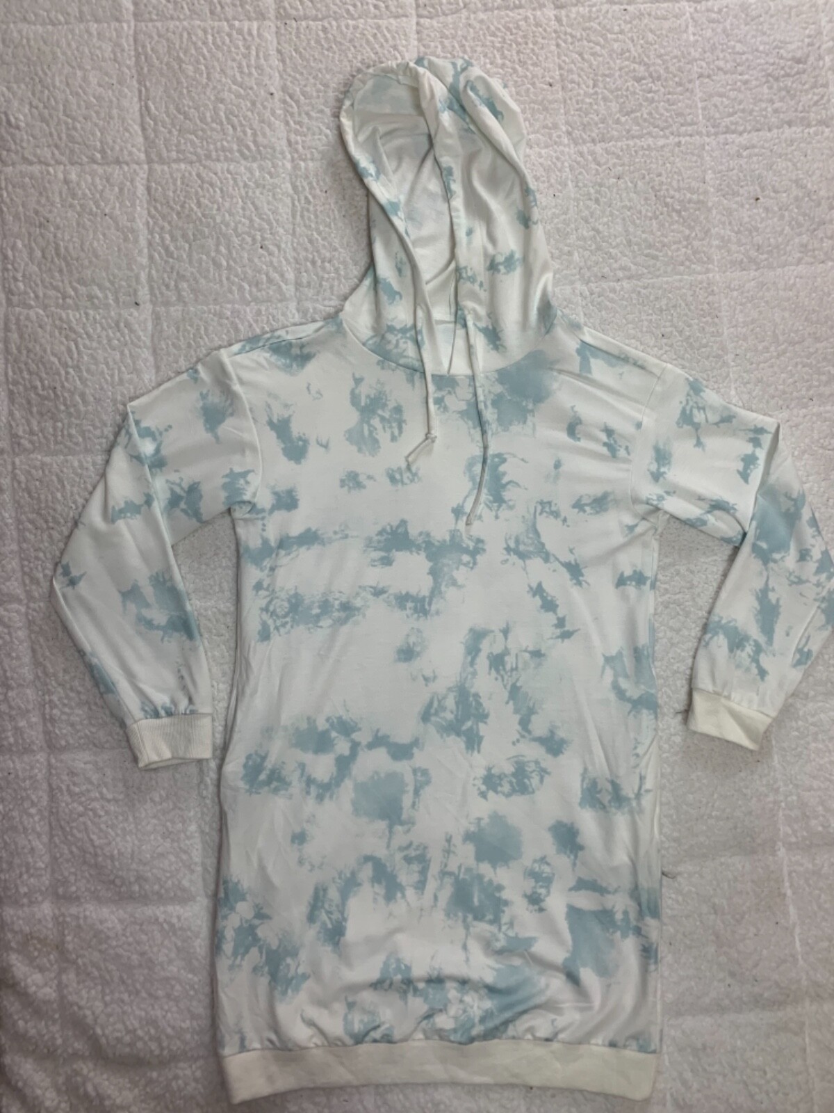 Sweater, Hoodie, White, Size M