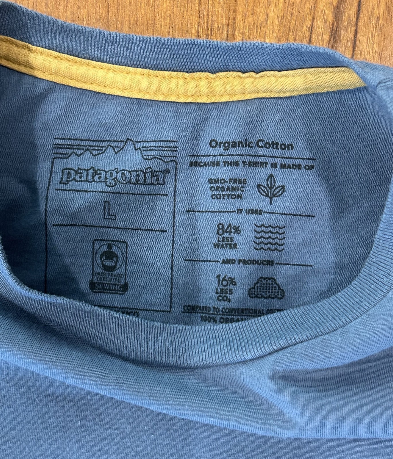 Men Patagonia Organic Cotton T-Shirt, Size Large gallery
