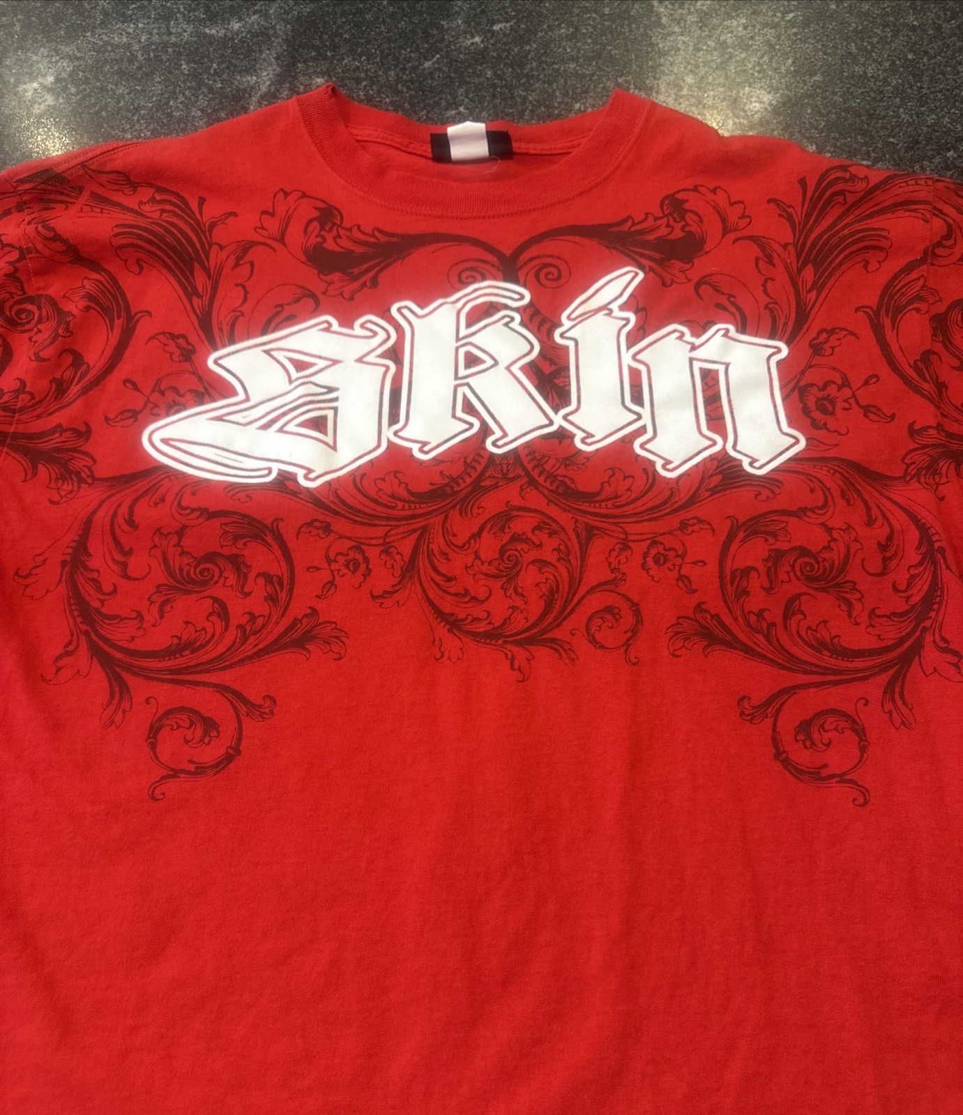 Skin Industries Mens XL Shirt Graphic Grunge Punk Skater Tattoo Vintage Y2K gallery