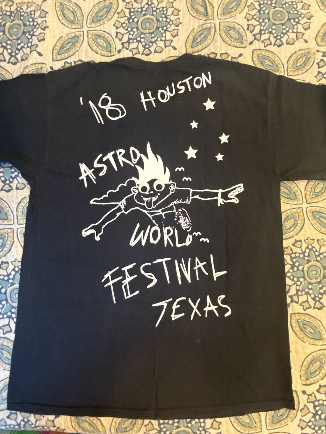 Travis Scott Astroworld Look Mom I Can Fly 2018 Houston Festival Tee gallery