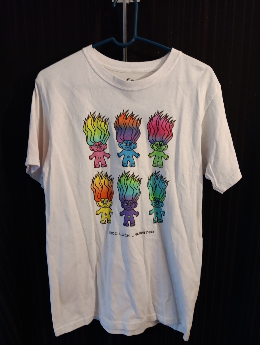 TROLLS 60th Anniversary Shirt Medium Good Luck Unlimited gallery