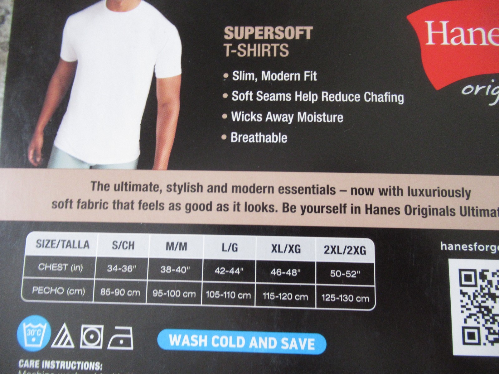 Hanes White T Shirts Sz Small Tagless 4 Total Softest Supersoft Slim Modern Fit gallery