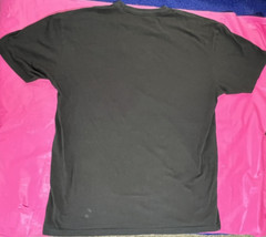 Black Vertical Tshirt No Size, Measurements Available No Tag Preowned